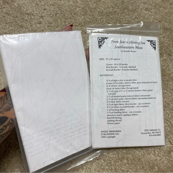 TWO Quilts designs with instructions - Picture 2 of 2